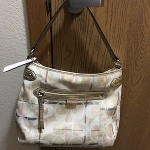 Gently used coach purse